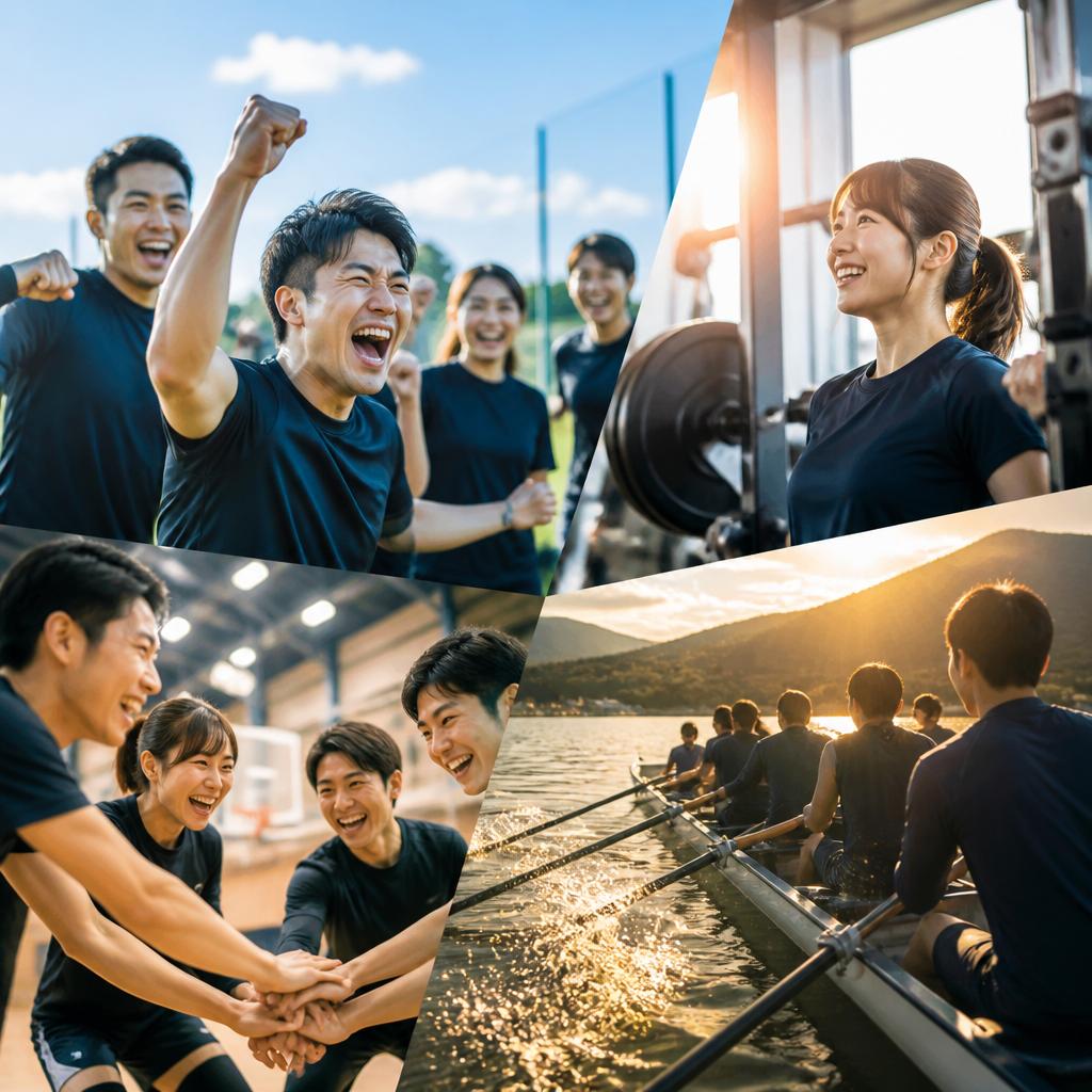 スポーツ精神を大切にした社風
